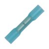 Sealey BTSB100 Heat Shrink Butt Connector Terminal Ø5.8mm Blue Pack of 100