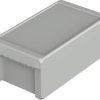 ABS enclosure, (L x W x H) 231 x 125 x 90 mm, light gray (RAL 7035), IP66, 96035235