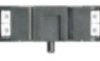 Patch distribution terminal, push-in connection, 0.5-1.5 mm², 16 pole, 10 A, 4 kV, black, 1173820000
