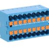 Blok Rozdzielczy Ptfix 18X2,5 Bu, Niebieskie Złącze Przemysłowe - 18 Punktów...