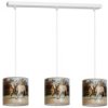 Lampa Wisząca Horses 3Xe27 Mlp848 Milagro