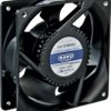 AC axial fan, 230 V, 120 x 120 x 38 mm, 142 m³/h, 45 dB, ball bearing, KAKU KA1238HA2BMT