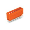 WAGO 231-332/001-000 MCS MIDI 2 Pole 12A 5.08mm Vertical PCB Header Orange