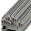 Component terminal block, spring balancer connection, 0.08-4.0 mm², 22 A, 4 kV, gray, 3031555