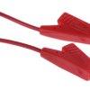 Przewód pomiarowy 2 mm R929101/C290001-20CM, Tworzywo termoplastyczne, 5A, 250V ac, kolor: Czerwony, dł. 200mm, -40