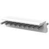 Pin header, 9 pole, pitch 3.96 mm, straight, natural, 1-1123723-9