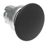 Metalowy przycisk grzybkowy samoczynny powrót fi40mm Czarny LPSB6142
