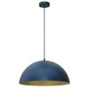 Lampa wisząca BETA NAVY BLUE/GOLD 1xE27 45cm MLP8289 Milagro