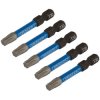 Draper Expert 05656 TX-STAR® Impact S/Driver Bits T30x50mm 1/4" Hex 5Pc