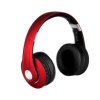 VT-6322 Słuchawki nauszne regulowane bezprzewodowe 500mAh czerwony 7731 V-TAC