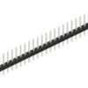 Pin header, 30 pole, pitch 2 mm, straight, black, SLY109830Z