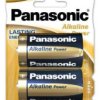 Panasonic Alkaline Power LR20 / D (blister) - 2 sztuki