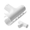 Łącznik Składany Trójnik Lst 16 Biały Do Rur Sztywnych (Rl I Rlm) Oraz...