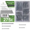 Quadrios 2201SA003 Nail Set 275-Piece Assortment for Versatile Use