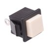 1415NC7 Ivory Momentary Changeover Push Button Switch SPDT 3A