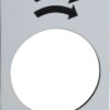 Label, for control and signal devices, ZB2BY4920