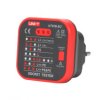 Wskaźnik sieci 230 V AC z testerem RCD Uni-T UT07B-EU