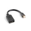 Adapter Mini Displayport - Displayport Czarny Ad-0003-Bk
