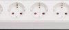 1150660325 Socket outlet 5-way switch, 2 x USB, 3 m, white