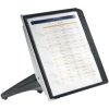 Durable 554001 SHERPA SOHO TABLE 5 Desk Display System A4 5 Black Panels