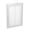 Kratka wentylacyjna 138x208mm biała uchwyt montażowy T26