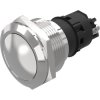 Vandal-proof pushbutton, natural, unlit , 3 A/240 V, 22 mm, IP65/IP67, 82-10-003419