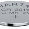 Lithium-button cell, CR2016, 3 V, 90 mAh, 06016 101 401