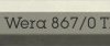 Bity 867/0 Micro do śrub z gniazdem TORX, TX 5 x 30 mm, WERA 05058130001