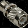 0419422 TNC reverse socket to TNC plug adapter