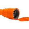 Gniazdo Gumowe Nova 230V 16A Ip44 Pomarańczowe