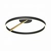 Lampa sufitowa ring MALU czarno złota, LED 37W 2700-6000K - MX3689-1L-3BGT Zuma Line
