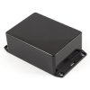 1591SFLBK Hammond Multipurpose Black FRABS Enclosure Flanged Lid 110 x 82 x 44mm