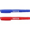 Markery techniczne 2szt. niebieski-czerwony - Yato YT-69301