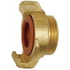 GEKA hose piece, 40 bar, brass, for drinking water, 107815