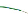Przewód jednożyłowy linkowy, 0,5 mm², 16/0,2 mm, 20 AWG, PVC, 1 kV AC, Niebieski/Zielony, dł. 100m, RS PRO