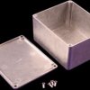 Aluminum die cast enclosure, (L x W x H) 120 x 100 x 65 mm, natural, IP54, 1590CE