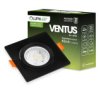 Oprawa Podtynkowa Ruchoma Kwadratowa Czarna Gu10 Mr16 Ventus Lumiled