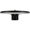 Oprawa parkowa LED GARDENIA 30W/50W/70W CCT 3000K/4000K/5000K 4700LM-10800LM czujnik zmierzchu czarny BEMKO
