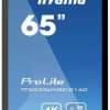 Iiyama ProLite TF6539UHSC-B1AG Wyświetlacz wielkoformatowy EEK: G (A - G) 165.1 cm(65 cal )3840 x 2160 Pixel, 24/7, zint