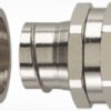 Straight hose screw fitting, M20, 34.2 mm, IP54, metal, (L) 16 mm, 166-31103