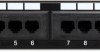 Patch panel 10 12 portów (PGF-5EUTP12-B4) GETFORT
