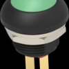 Pushbutton, 1 pole, green, unlit , 0.12 A/125 VAC, 0.2 A/50 VDC, 13.6 mm, IP68, 1-2329383-4