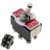Przełącznik dźwigniowy KN3B-202 ON-ON DPDT, 6 wyprowadzeń, 10 A / 125 V AC; 6 A / 250 V AC