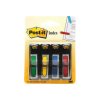 Post-It 7000144924 Sticky Tabs Red Yellow Green Blue Paper Pads & Labels