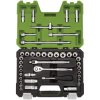 Draper Expert 04464 MM/AF Combined Socket Set 3/8" Sq Dr Grn 41 Pc
