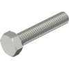 Hexagon head screw, external hexagon, M6, Ø 6 mm, 40 mm, stainless steel, DIN 933, 3156022