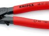 Szczypce do pierścieni Szczypce do pierścieni osadczych Knipex długość całkowita: 210 mm Stal elektryczna