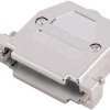 encitech CCOV37SCMP 2360-0105-04 Obudowa złącza D-SUB Ilość styków: 37 tworzywo sztuczne 180 ° metaliczny 1 szt.