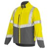 BLOUSON LUTEA JAUNE FLUO / GRIS MINERAL