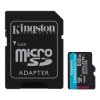 Karta Micro SD MicroSDXC, 512 GB Nie 3D TLC, Kingston Canvas Go! Plus
